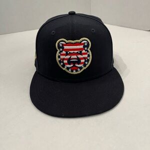 Iowa Cubs MLB Blue New Era 59Fifty Fitted Hat Mens 7 Official On Field Cap